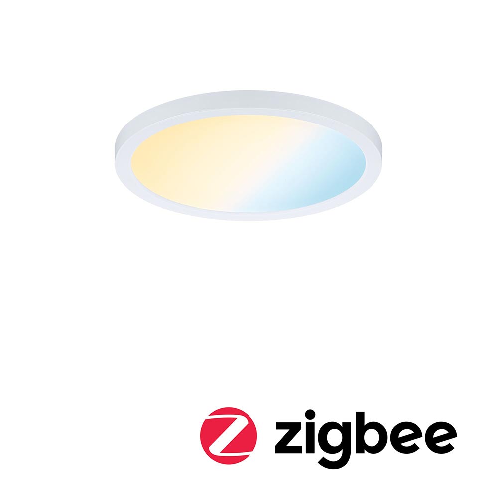 S.Luce VariFit LED Einbaupanel Areo Smart Home Zigbee Dim-to-Warm Weiß