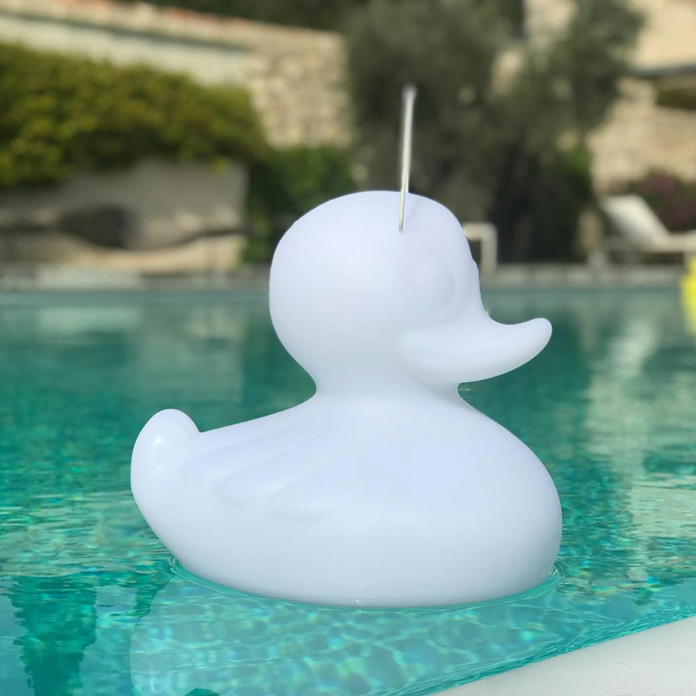 Schwimmfähige Akku-LED-Leuchte Duck-Duck S Weiß 2
                                                                        