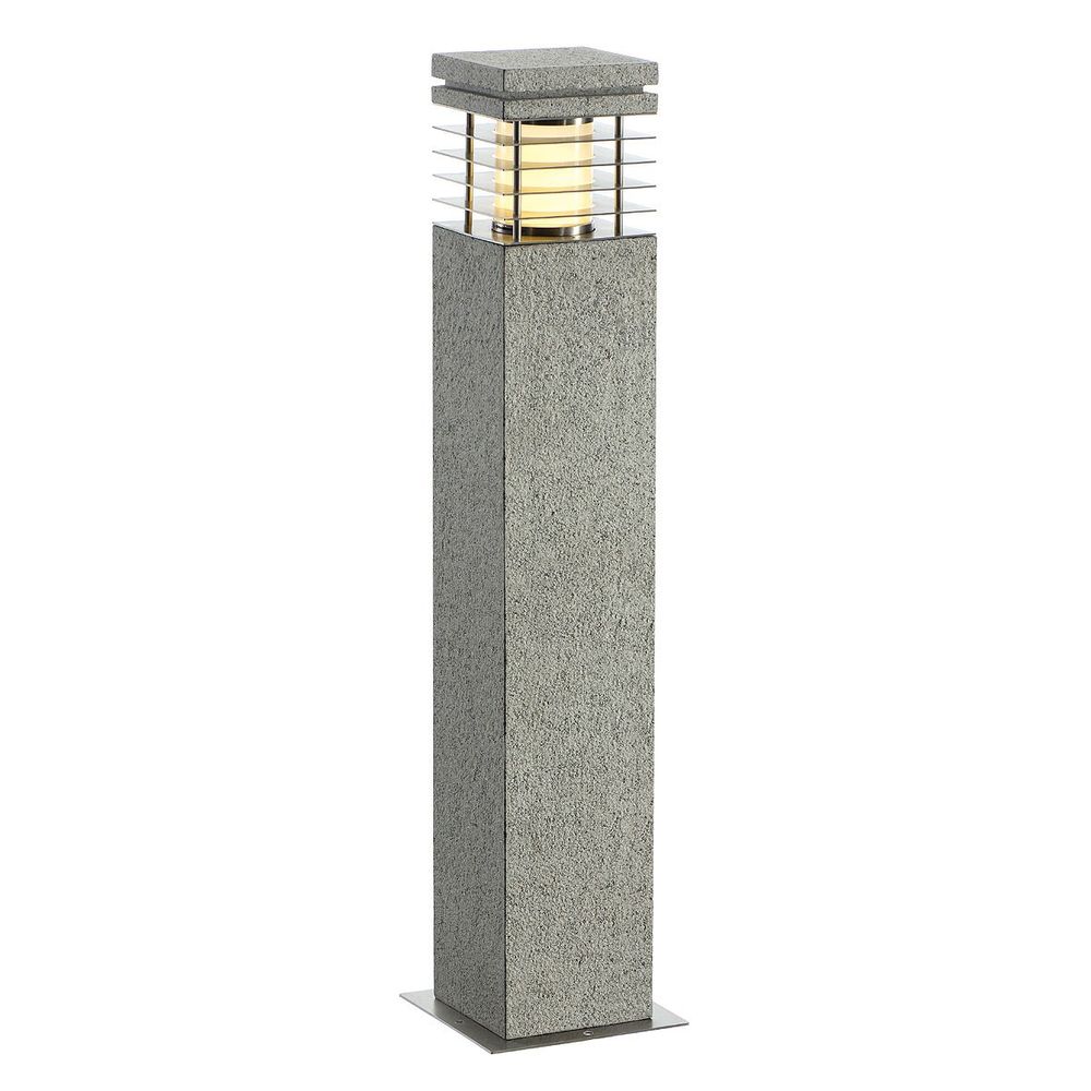 S.Luce SLV Arrock Granite 70 Stehleuchte Granit salt & pepper E27 max. 15W