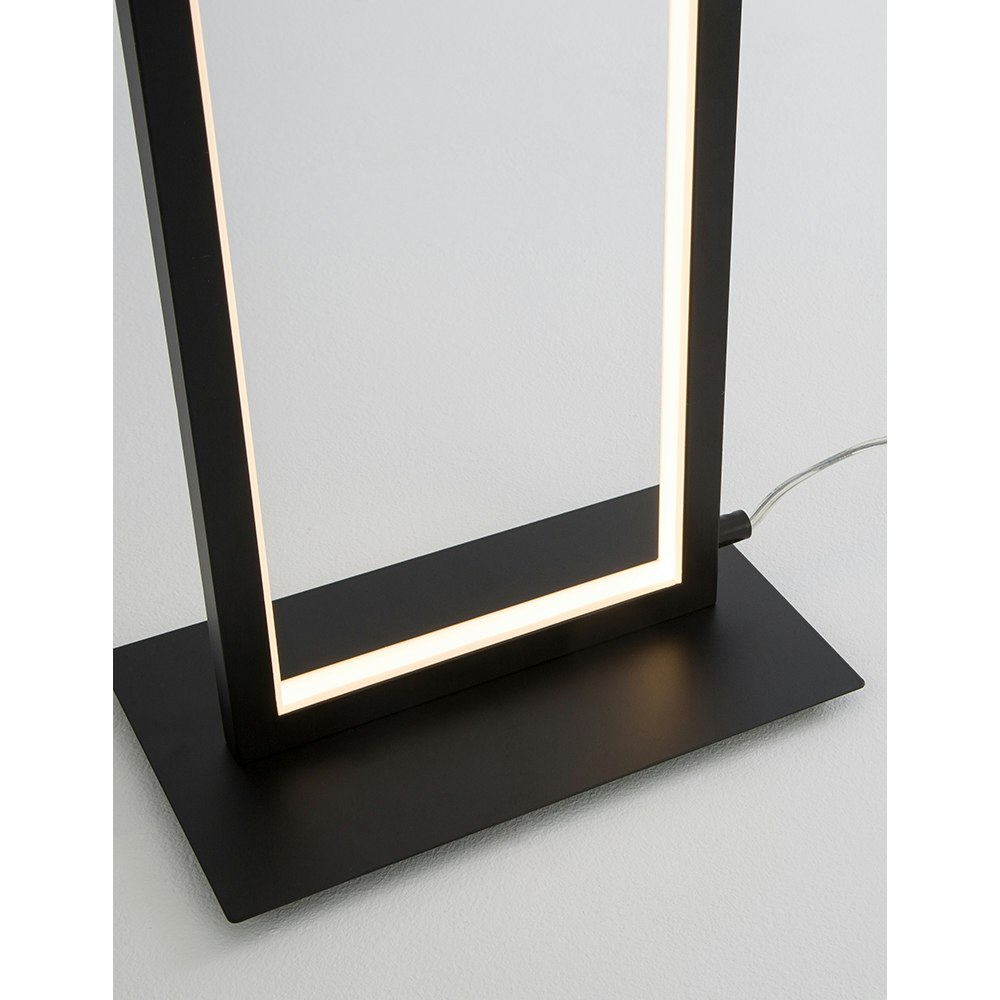 Nova Luce Cornice LED Stehleuchte 153cm Schwarz thumbnail 5