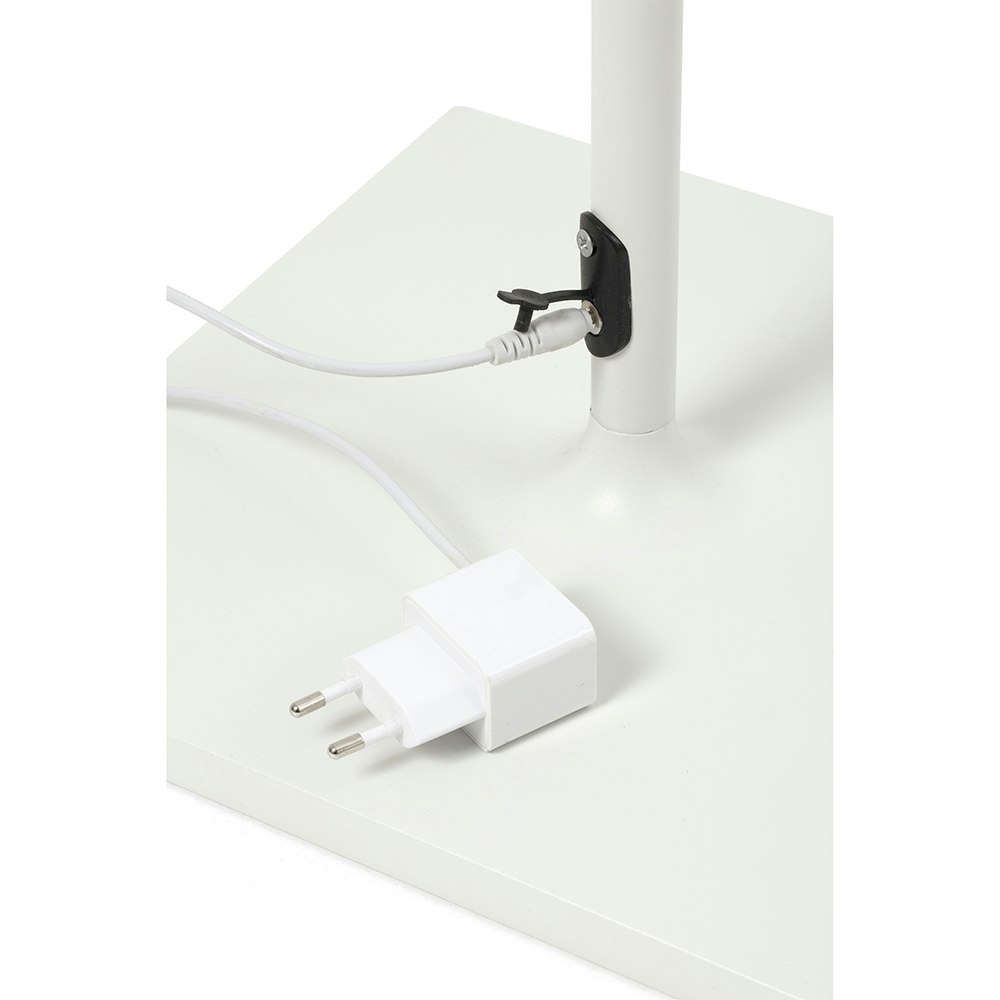 Toc Outdoor Stehlampe 150cm mit USB IP54 Weiß 2
