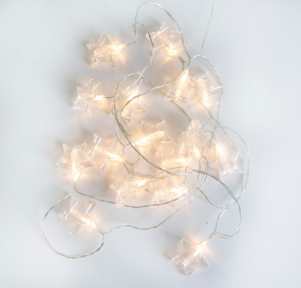 Guirlande de Noël étoilée à LED Bianca IP44 2
