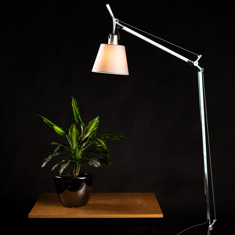 S.Luce Artemide Tolomeo Basculante Body Körper Ø 18cm Satin