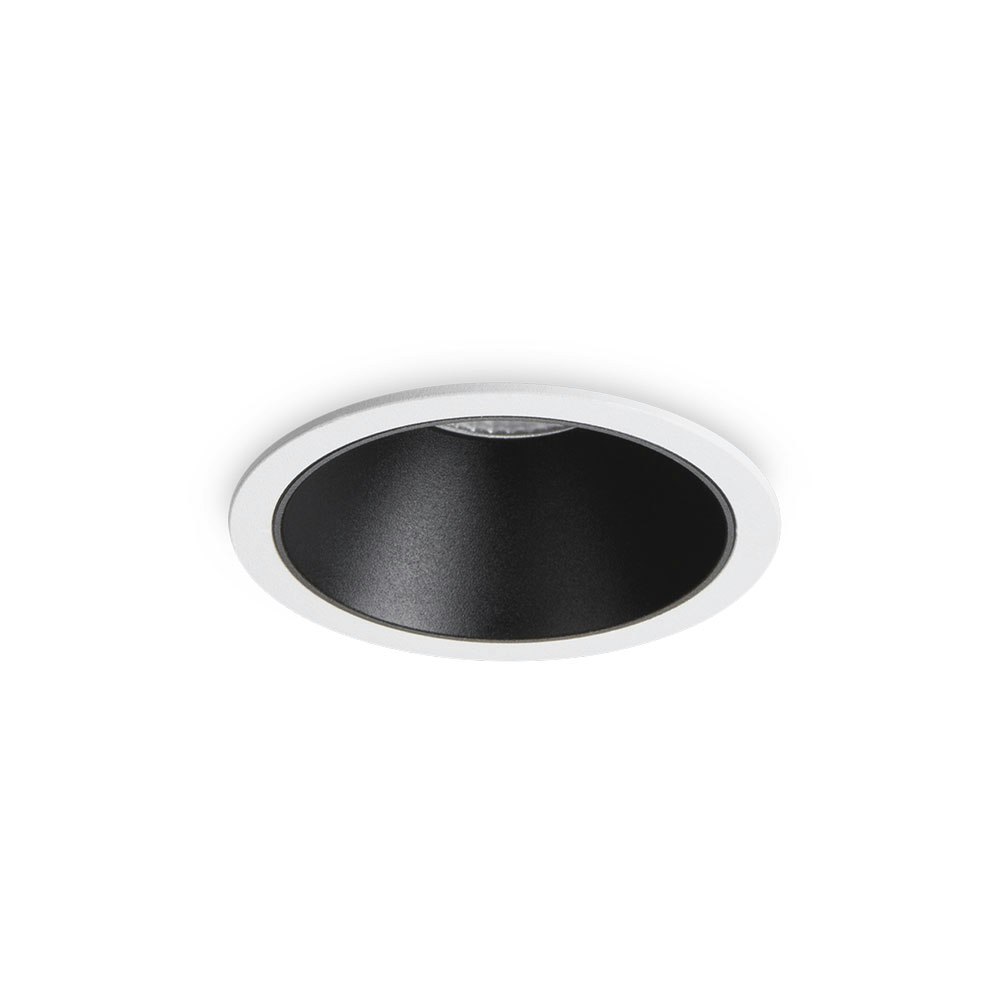 Ideal Lux LED Einbauleuchte Game Round Weiß, Schwarz 1
