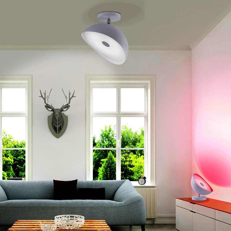 Smarte LED Tisch- & Deckenleuchte Q-Alexis RGB+CCT zoom thumbnail 5