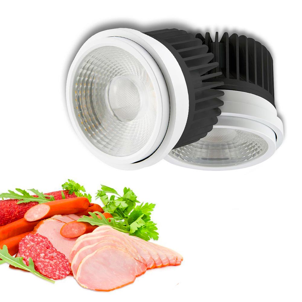 S.Luce LED für Metzgerei fokussierbar 35°-50° 3200K 1853lm 30W