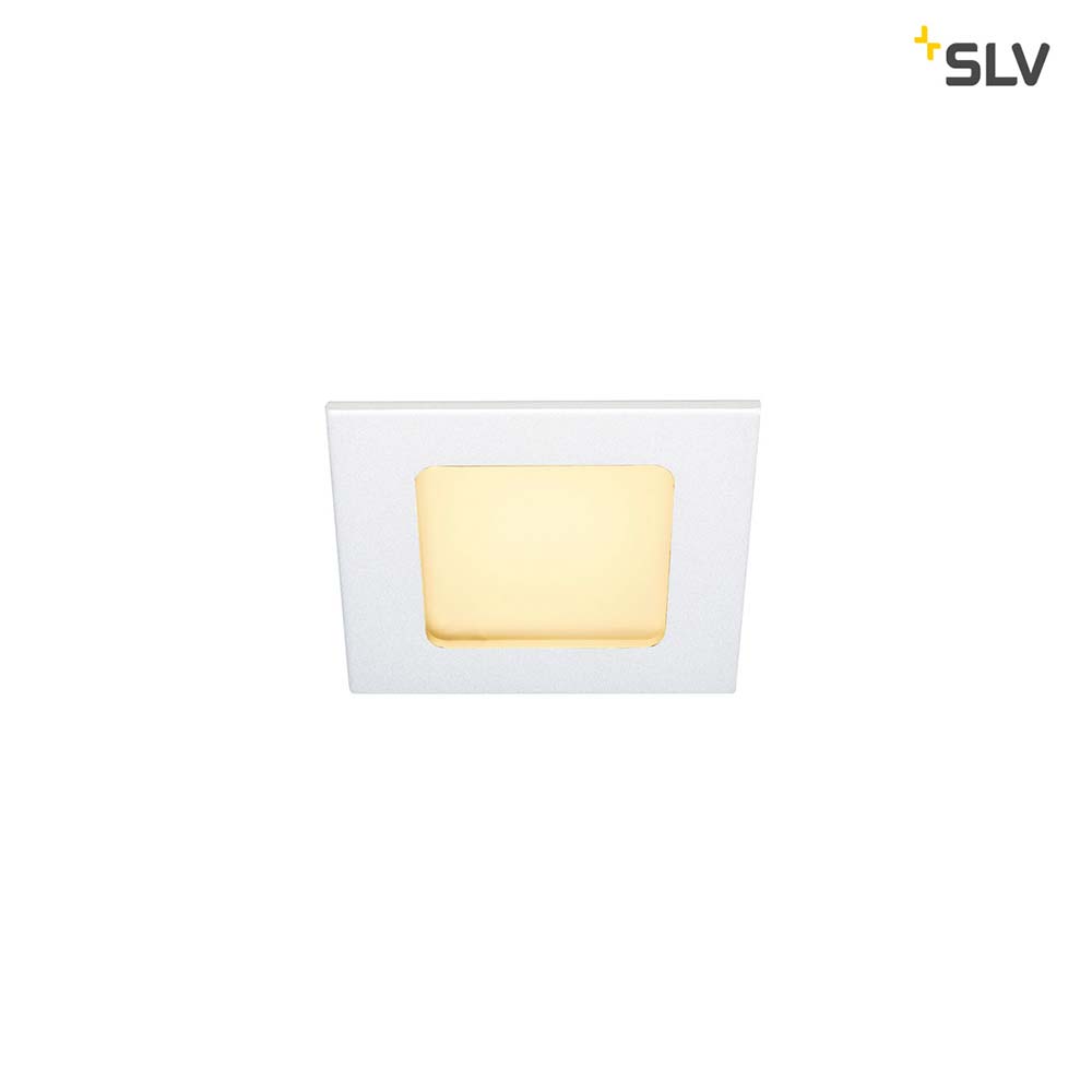 S.Luce SLV Frame BASIC LED Set Downlight Weiß 6W 3000K inkl. Treiber