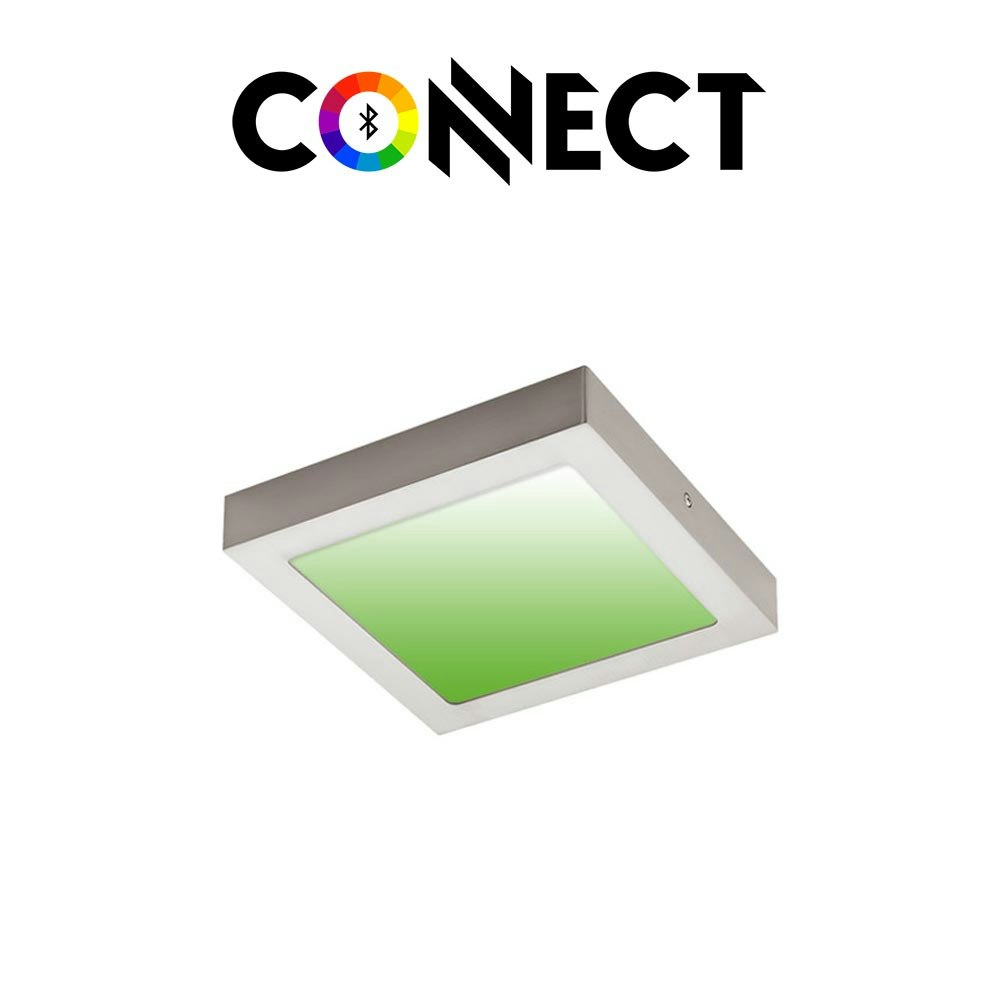 Connect LED Aufbaulampe 22,5x22,5cm 2000lm RGB+CCT thumbnail 1