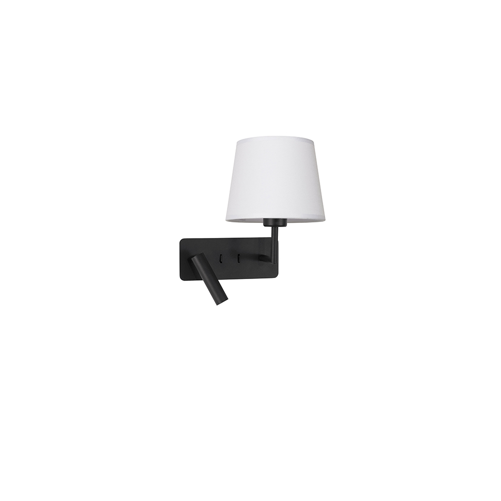 S.Luce Nova Luce Savona Wandlampe mit LED Lesearm