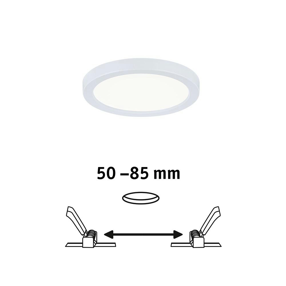 VariFit LED Einbaupanel Areo Rund 4000K Weiß zoom thumbnail 2