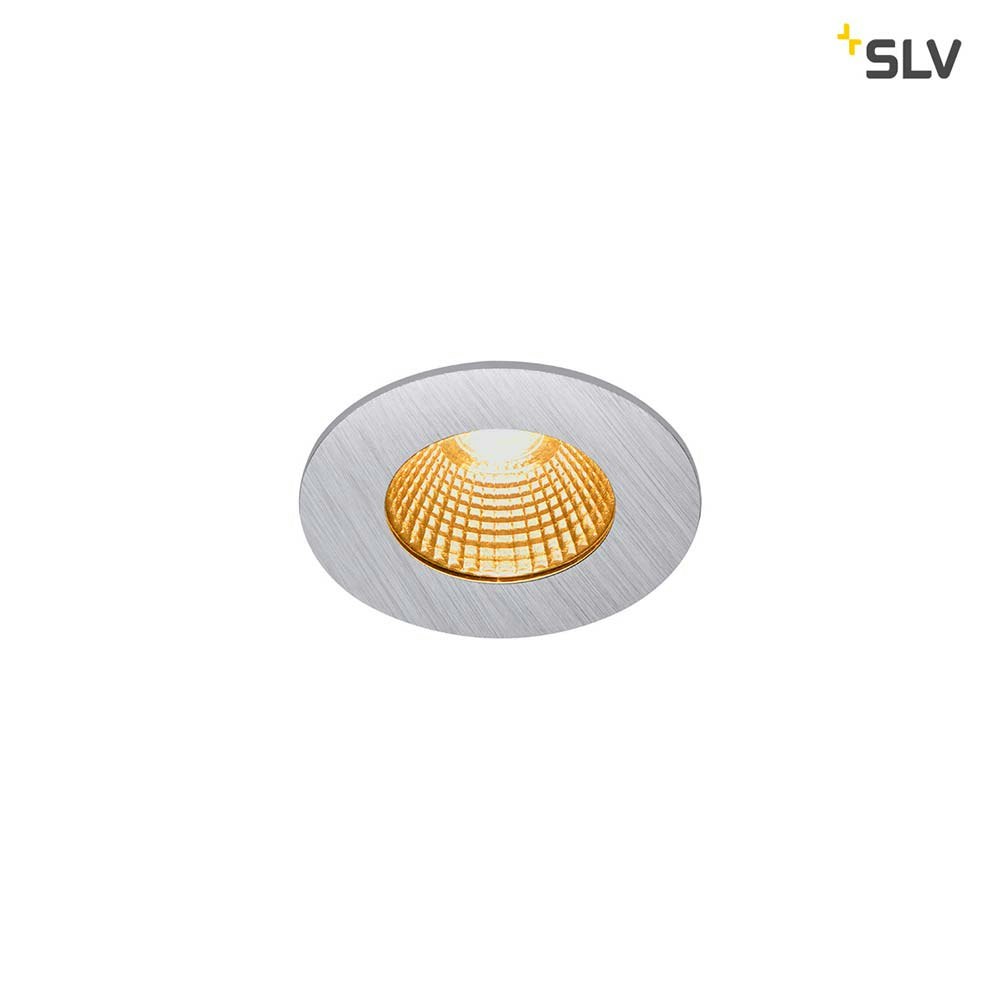 SLV Patta-I LED Außen-Einbauleuchte Rund IP65 Silber thumbnail 3