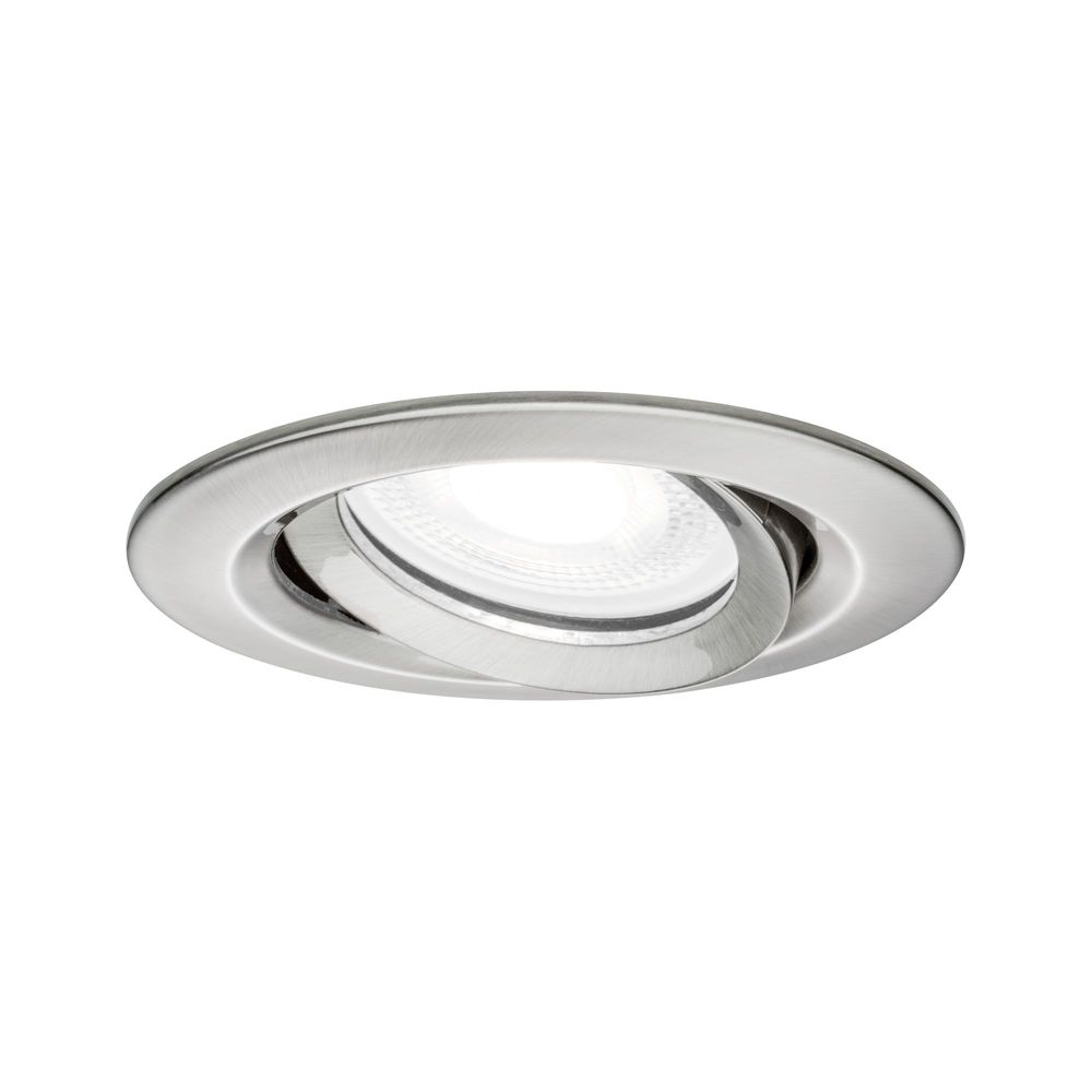 S.Luce LED Einbaustrahler Nova Plus IP65 4000K 230V Eisen-Gebürstet