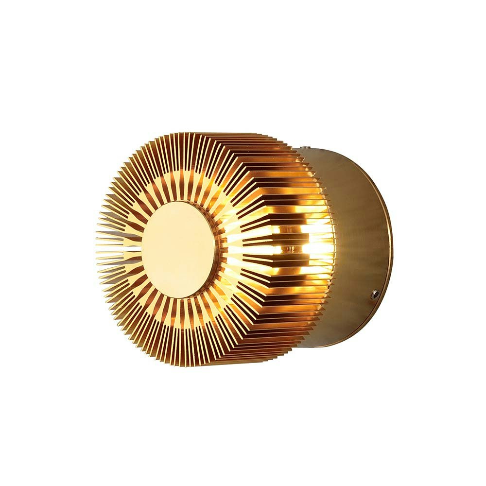 Monza LED Effekt Außen-Wandleuchte Bronzefarben zoom thumbnail 3