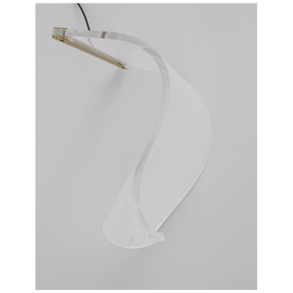 Nova Luce Siderno LED lampe de table acrylique claire thumbnail 4