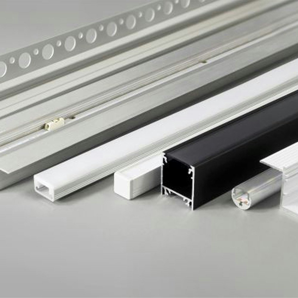 LED Aluminium Profil 2m alle Varianten 
                                        