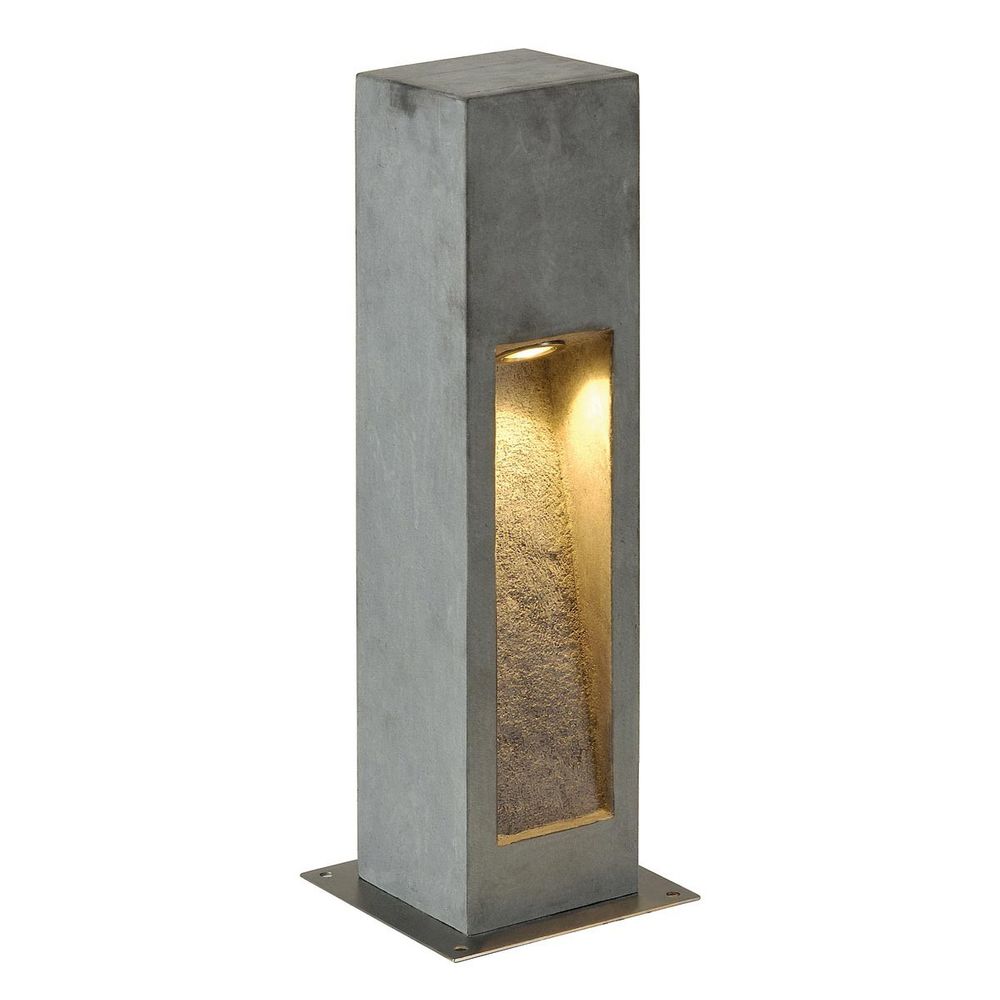 S.Luce SLV LED Standleuchte Arrock Stone aus Naturstein 50cm 3000K