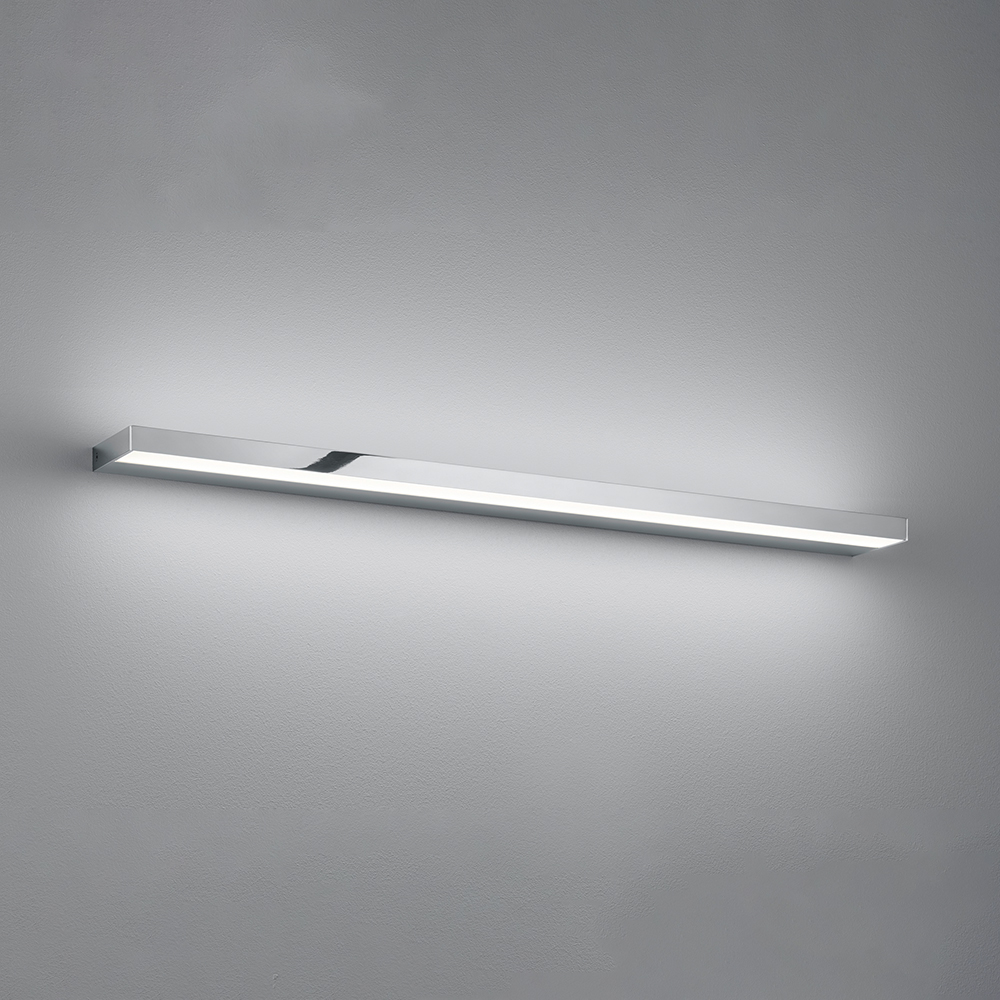 S.Luce LED Wandlampe Slate 90cm IP44 Chrom