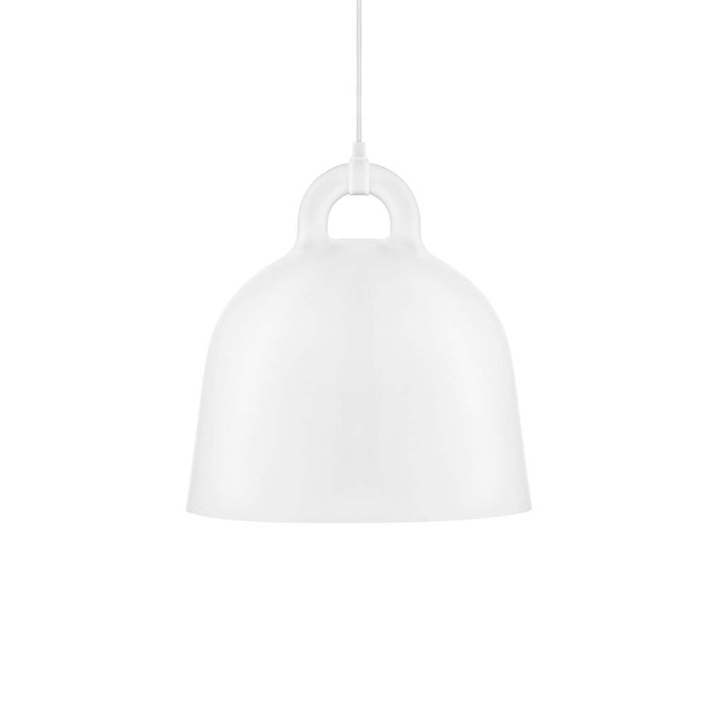 S.Luce Pendelleuchte Bell M Ø 42cm Weiß