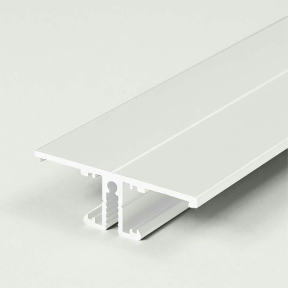 Aufbau-Wandprofil T-Form 200cm Weiß für LED-Strips 1