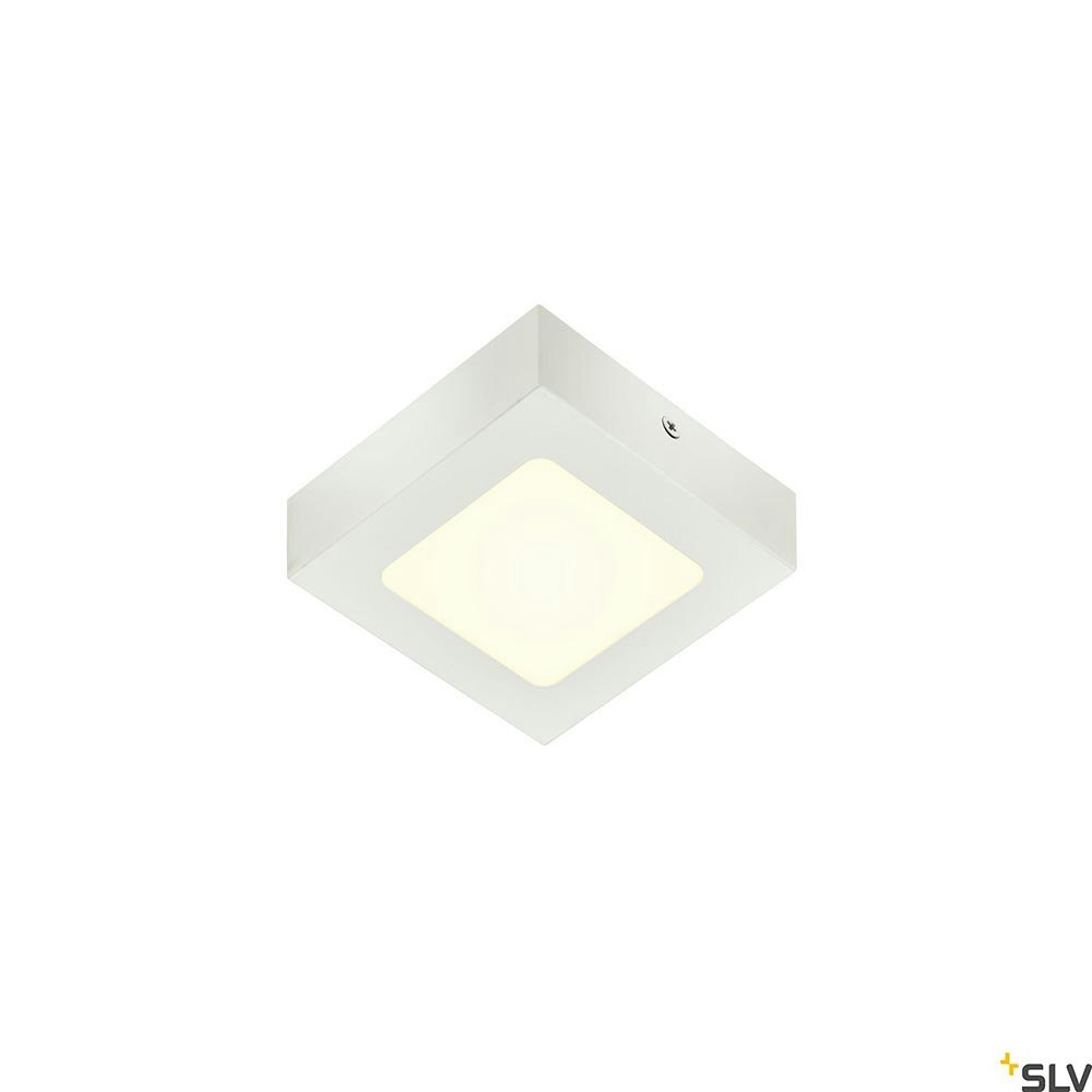 SLV Senser LED Wand- & Deckenaufbauleuchte Weiß zoom thumbnail 1