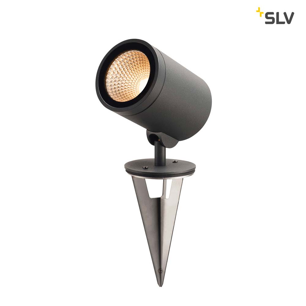 S.Luce SLV Helia Outdoor Wege- und Standleuchte LED 3000K Rund Anthrazit