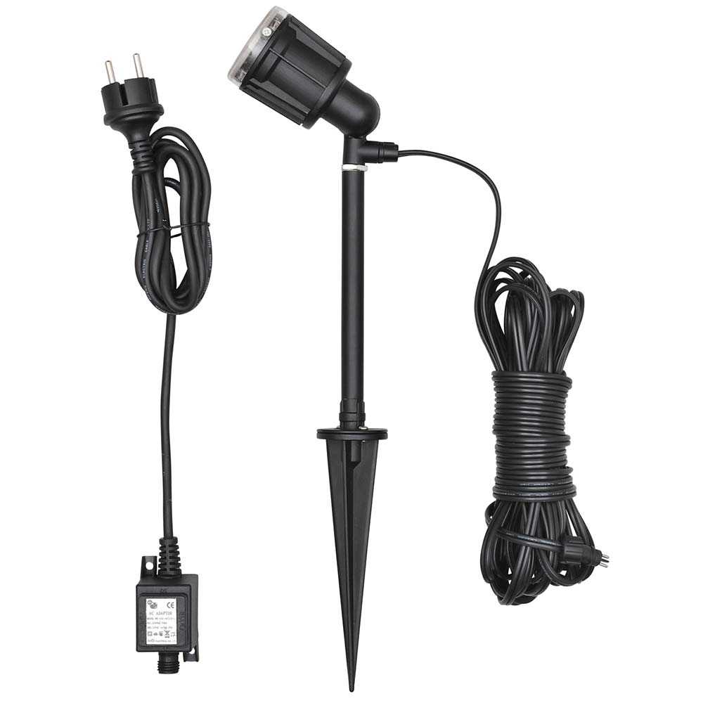 S.Luce Amalfi LED Erdspießleuchte 1-flg. 12V Schwarz