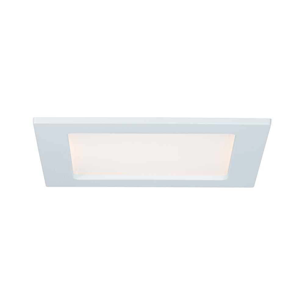 S.Luce Einbaupanel LED eckig 12W 2700K Weiß IP44