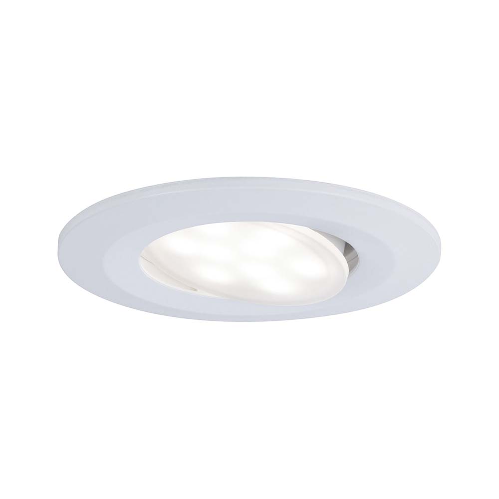 S.Luce LED Einbauleuchten-Set Calla IP65 schwenkbar 4000K Weiß