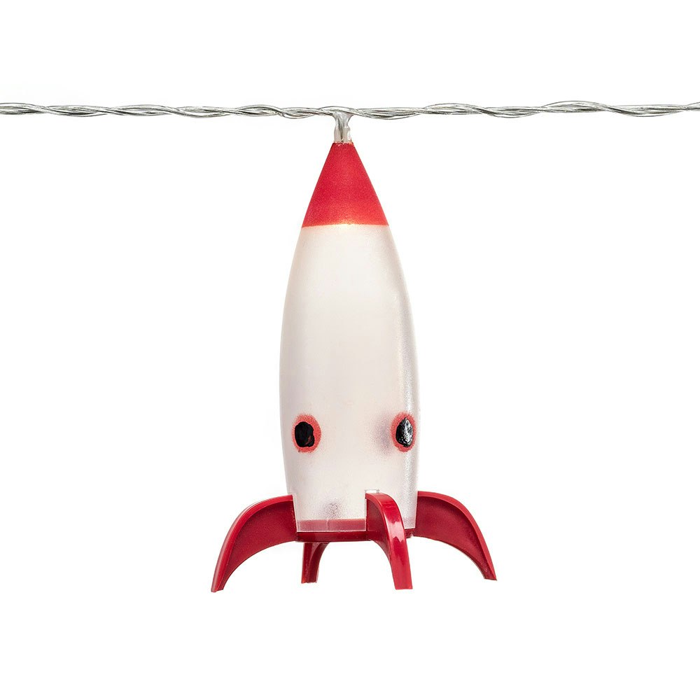 LED Dekolichterkette Raketen Maße: B: 8cm H: 11cm 8 Warmweiße Dioden zoom thumbnail 3