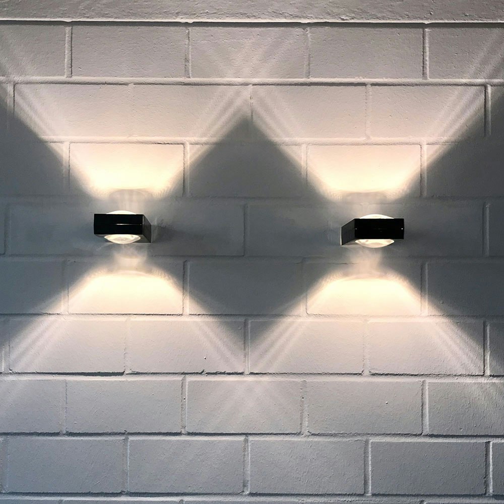 s.luce Beam X lampada da parete moderna Up & Down angolare thumbnail 3