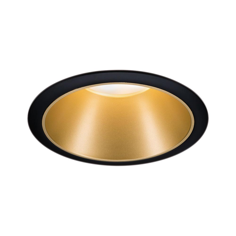 S.Luce LED Einbauleuchte Cole Schwarz, Gold