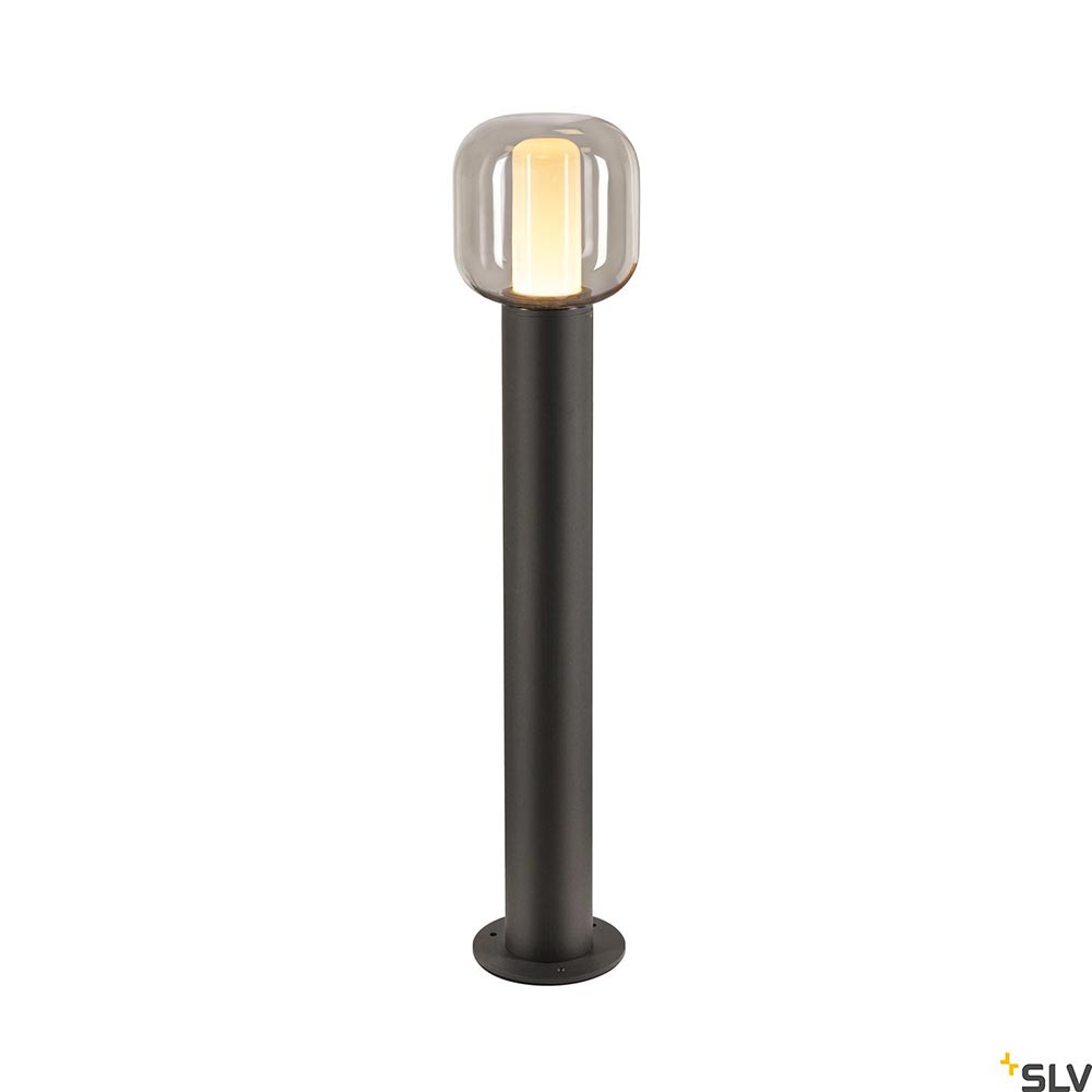 S.Luce SLV Ovalisk Outdoor LED Pollerleuchte CCT-Switch IP65