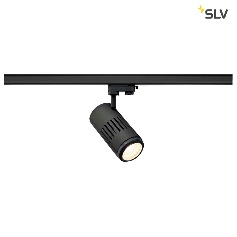 SLV Stuctec LED Zooming Lens Strahler für 3Ph-Schiene 3000K Schwarz thumbnail 6