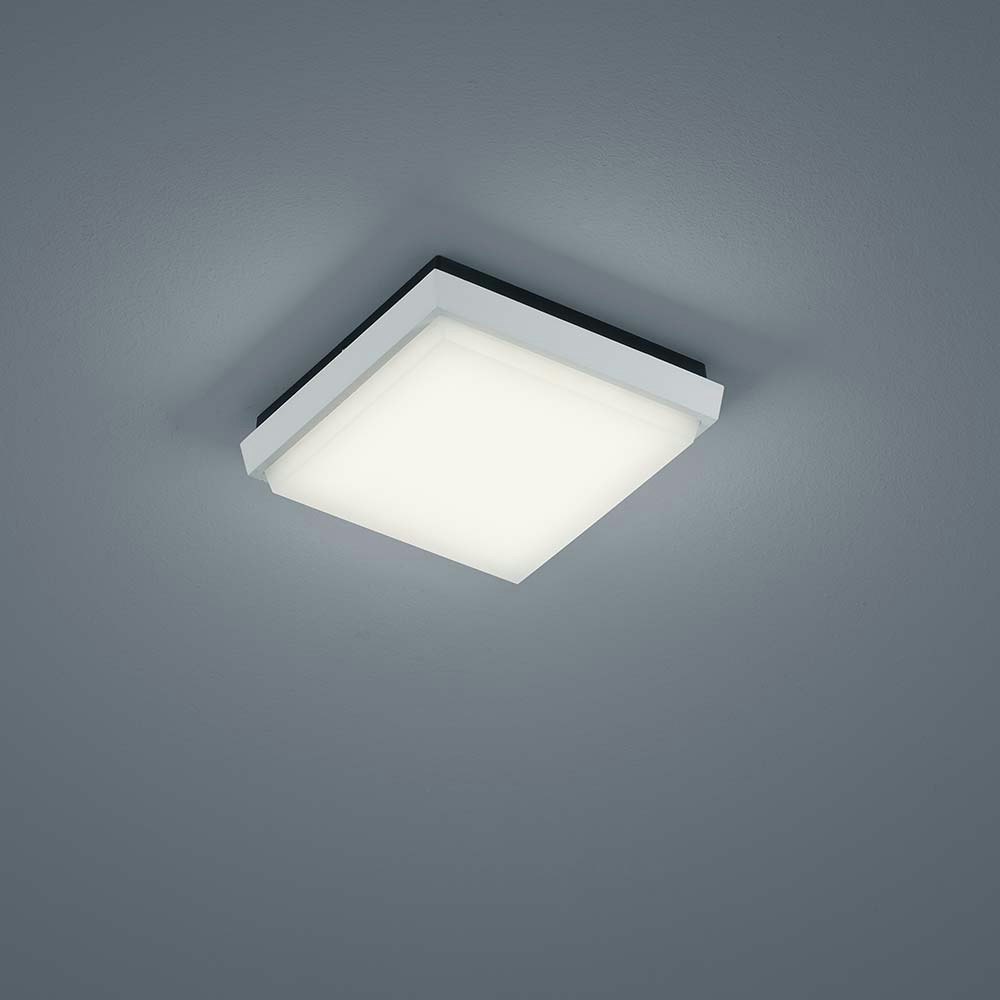 Helestra LED Außendeckenlampe Sola IP54 Weiß thumbnail 1