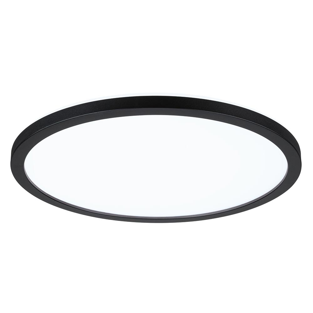 S.Luce LED Atria Shine Panel Rund Schwarz