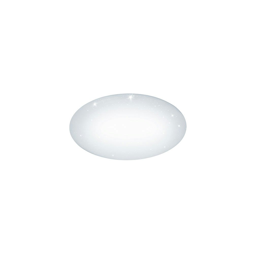 LED Deckenlampe Giron-S Ø 57cm Kristalleffekt + Fernbedienung Weiß 2