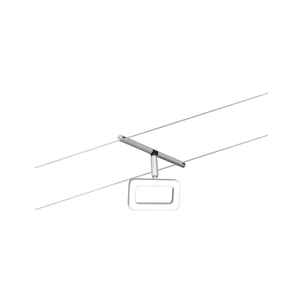 CorDuo LED Seilsystem Frame Einzelspot Chrom-Matt thumbnail 3
