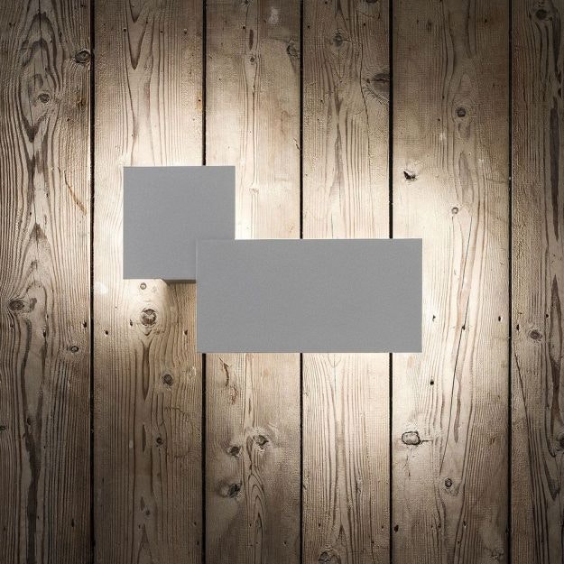 Lodes Puzzle Outdoor Square & Rectangle LED Wandlampe zoom thumbnail 5
