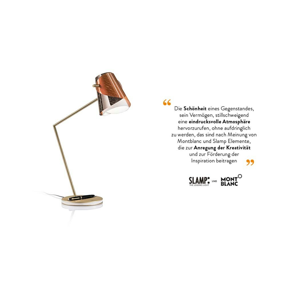 Slamp LED Schreibtischlampe Overlay & Montblanc Meisterstück Le Grand zoom thumbnail 5