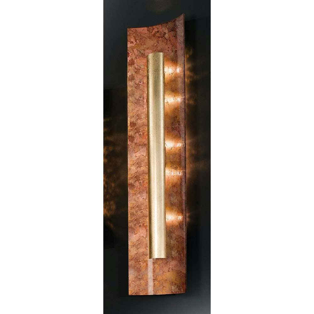 Aura Herbst Wand- & Deckenleuchte 4-flammig Gold 100cm 