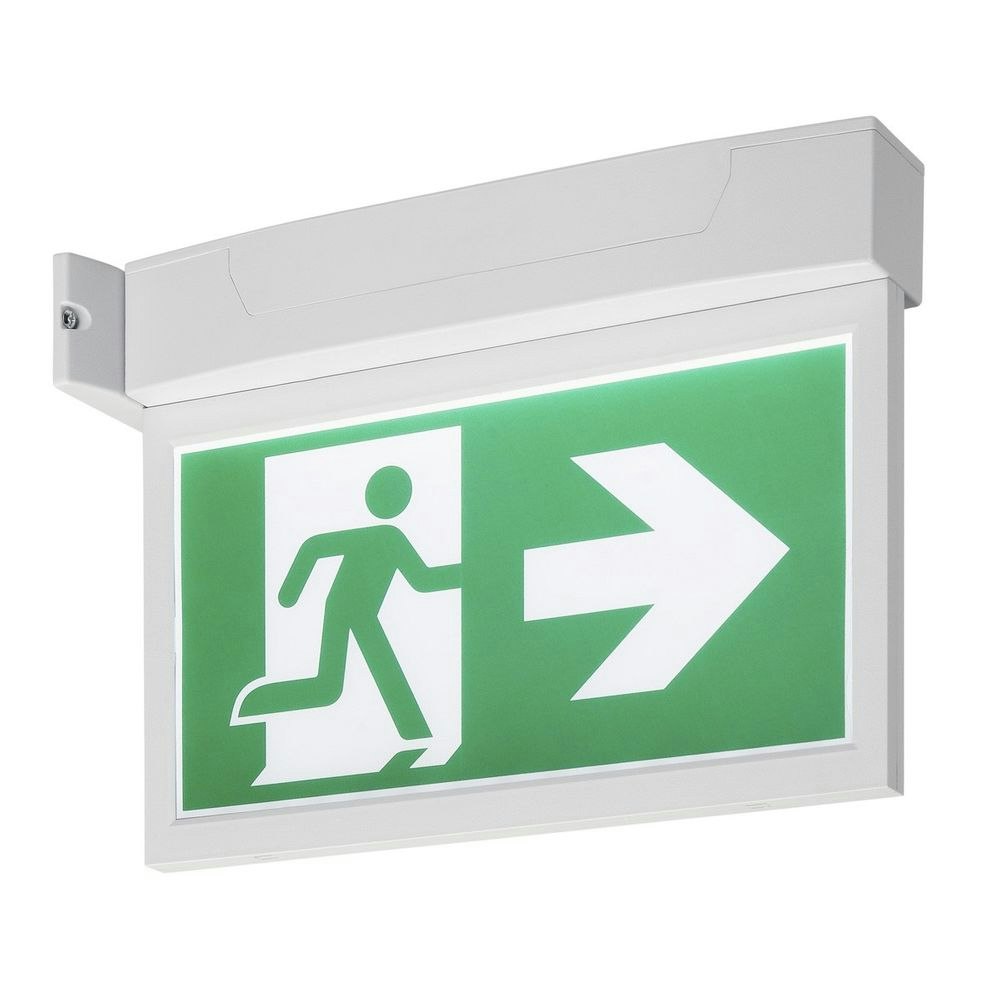SLV P-Light Emergency Exit Sign Big Ceiling wall Weiß thumbnail 4