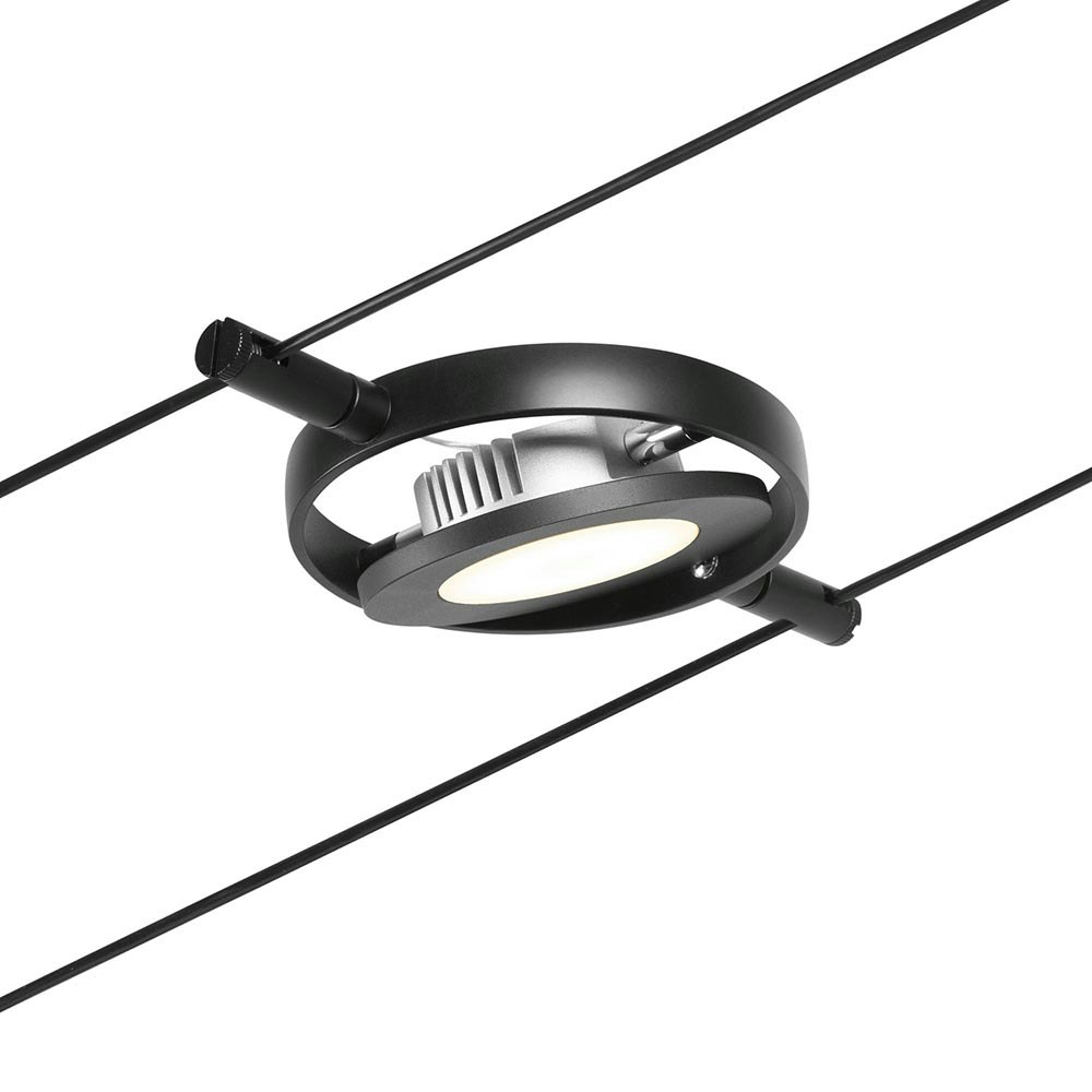 CorDuo système de câble LED Round Mac kit de base noir, chrome thumbnail 6