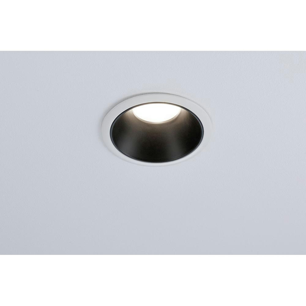 LED Einbauleuchte Cole LED Rund 8,8cm Weiß, Schwarz thumbnail 4