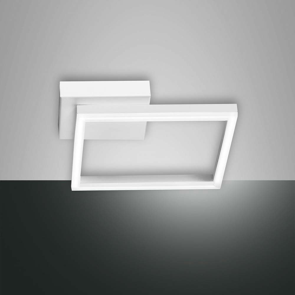 Fabas Luce LED Deckenleuchte Bard 1980lm Weiß zoom thumbnail 1