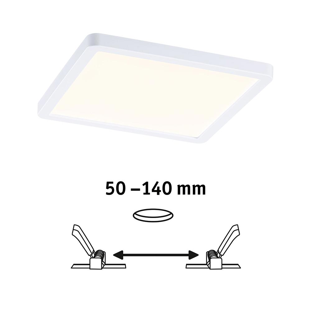 S.Luce VariFit LED Einbaupanel Areo Warmweiß