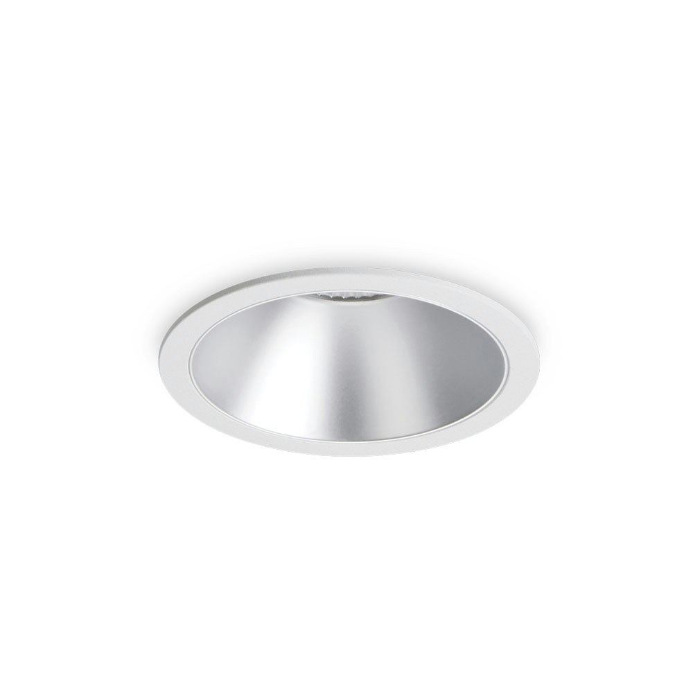 Ideal Lux Spot LED encastrable Game Round blanc, argenté 1