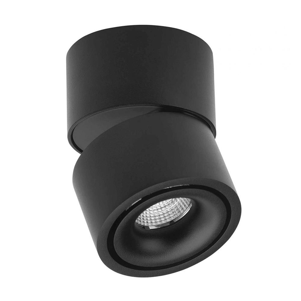 S.Luce LED Decken-Aufbauspot Simple Mini 550lm Schwarz