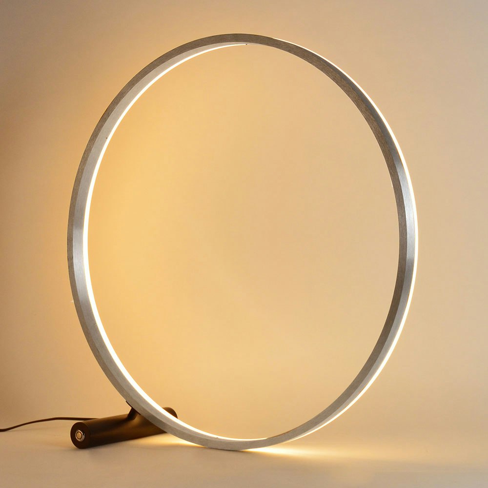 s.luce LED lampada da tavolo ad anello diretta o indiretta 2