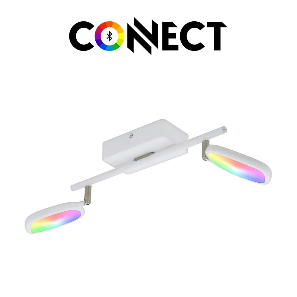 Connect LED Deckenstrahler 2-flg. 1200lm RGB+CCT
                                        
