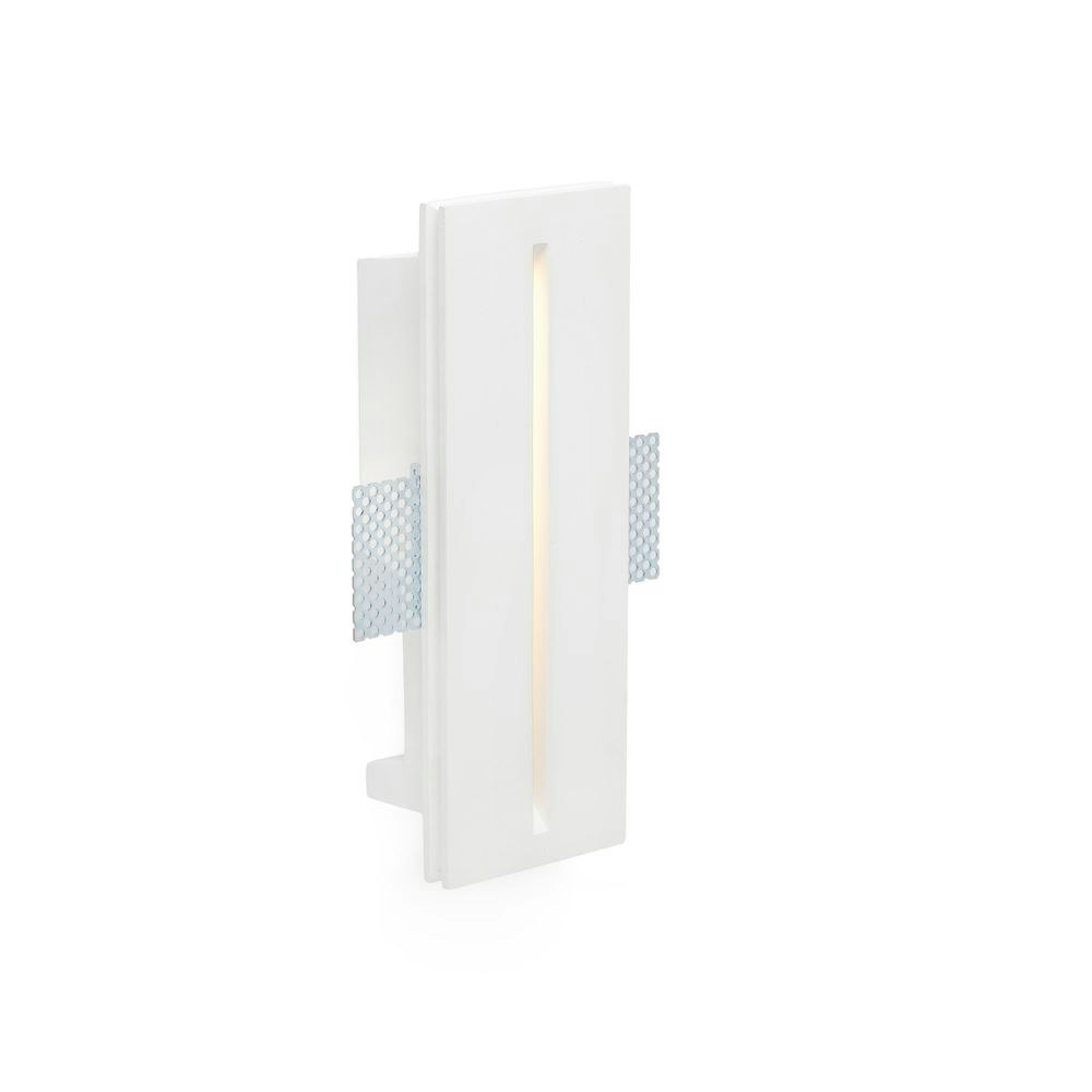 LED Wand-Einbaulampe PLAS-2 1W 3000K Weiß zoom thumbnail 2